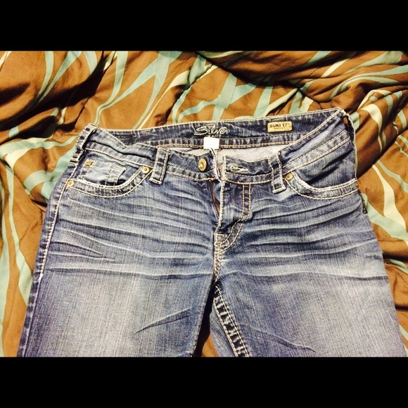 Silver jeans