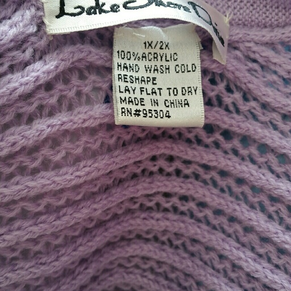 Lilac Shrug - Picture 2 of 2