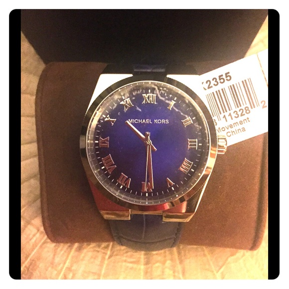 Michael Kors Accessories - SOLD in BUNDLE Michael Kors Blue Face Watch