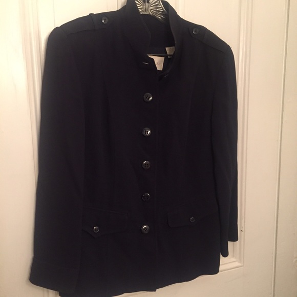 Navy Blue Dana Buchman Skirt Suit