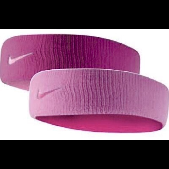 New Nike Dri-Fit Home and Away Headband Red Violet