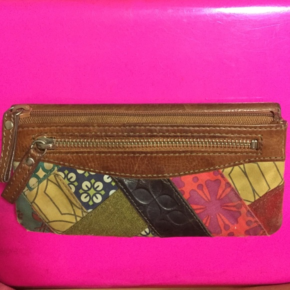 Fossil leather wallet