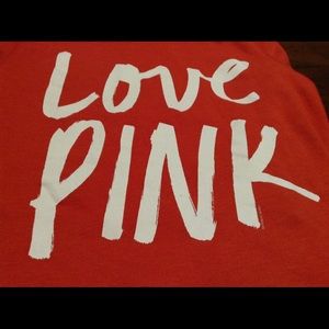 ORANGE Victoria secrets pull over sweatshirt