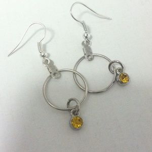 November ear charm earrings.