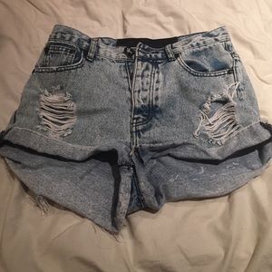 One Teaspoon high waisted shorts