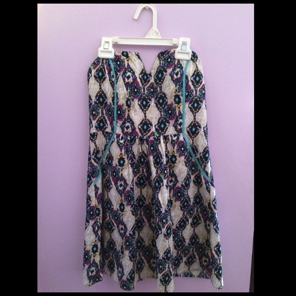 Francesca's Strapless Dress