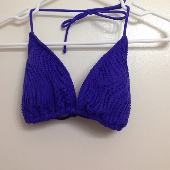 Op Dark Purple Bikini Top