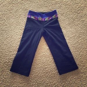 lululemon Crop Reversible Workout Pants