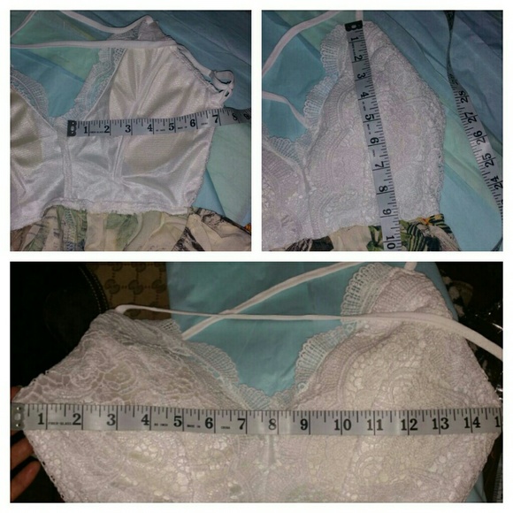 Floral Lace Playsuit Romper - Picture 3 of 4