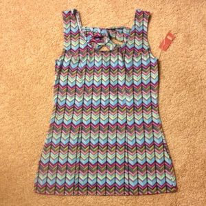 twist back bodycon tank top. Brand new!