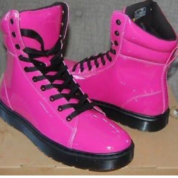 Brand new in box pink doc martens