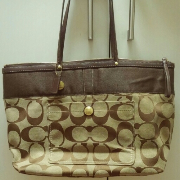 Final sale★100% authentic coach shopper bag large