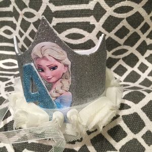 Queen Elsa birthday hat