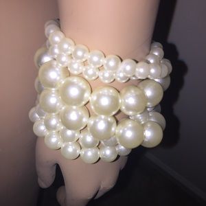 Beautiful Statement Pearl Bracelets