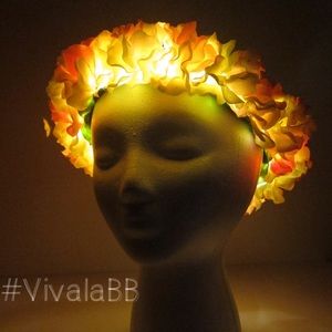 LED FLOWER CROWNS