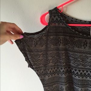 NWOT- Aztec Print Shirt