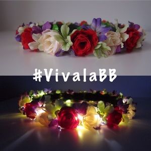 LED FLOWER CROWNS