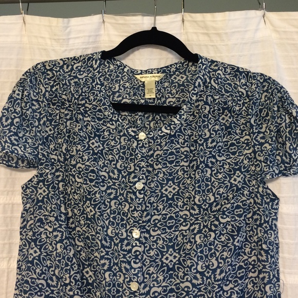 Banana republic button down top - Picture 2 of 3