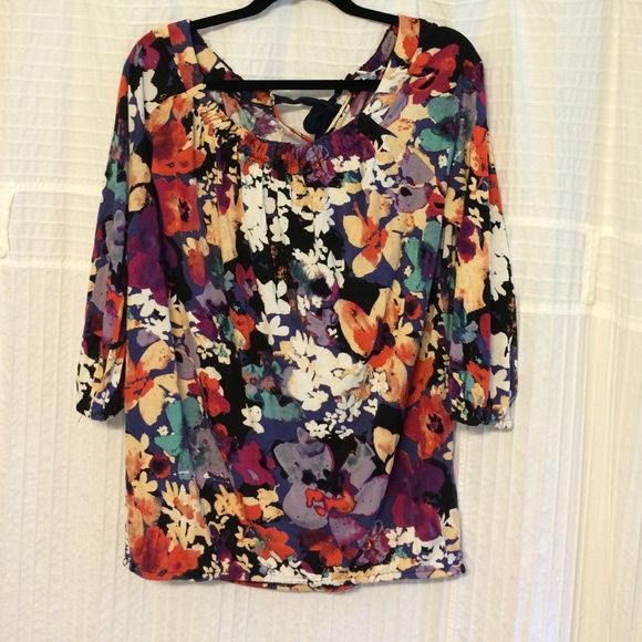 Floral Calvin Klein top