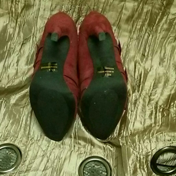 Burgundy booties - Picture 4 of 4