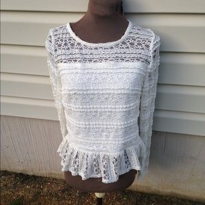 Beautiful Lace Top NWOT