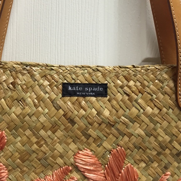 Kate Spade Straw Handbag/ Beach tote