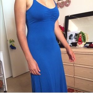 Blue dress