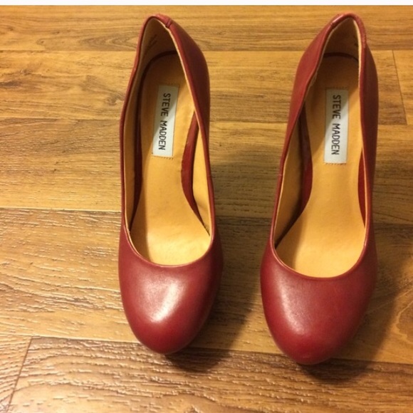 Red heels.
