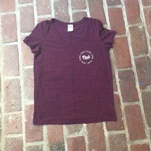 pink by vs tee shirt