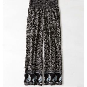 AE boho flowy palazzo pants