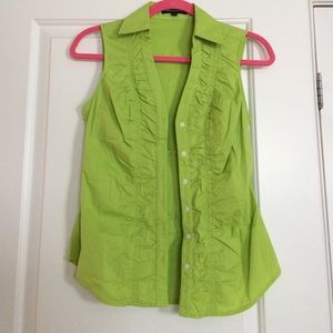 Express sleeveless blouse