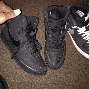 Black Air Force ones