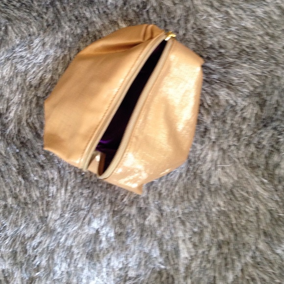 Sephora Large Gold Cosmetics Case