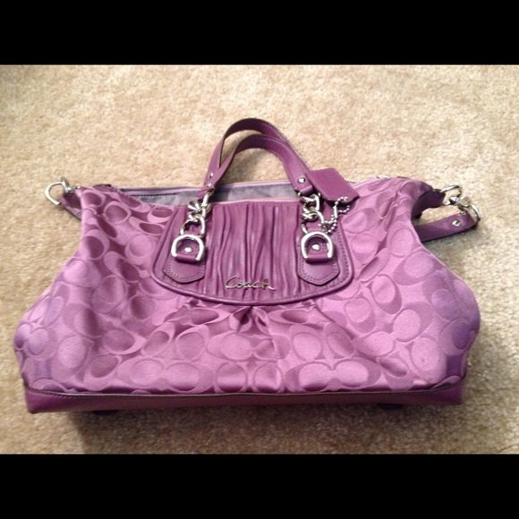 Coach Handbags - ✂️️price cut✂️ Purple Coach purse