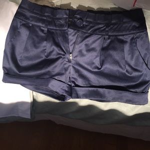 Navy blue shorts