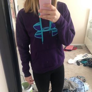 Under Armour purple sweatshirt