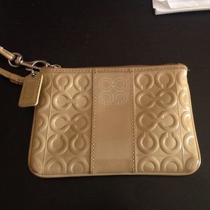 authentic Coach wristlet