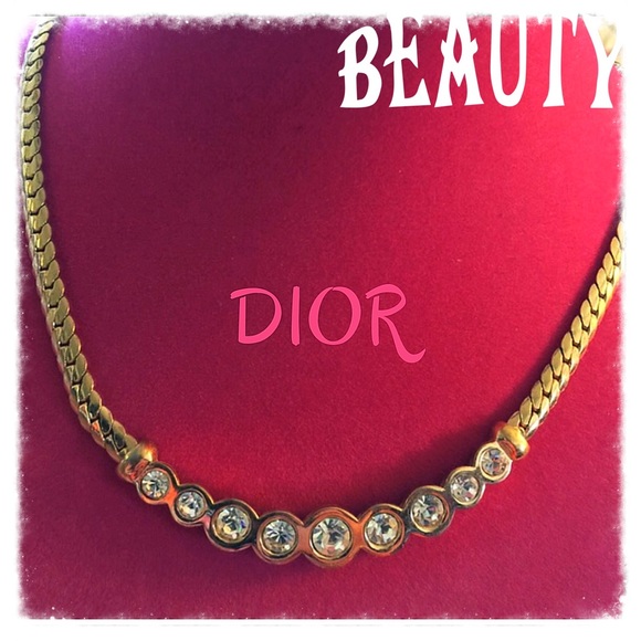 Vintage Jewelry - 💞MY WEDDING NECKLACE!💞 VINTAGE DIOR💕