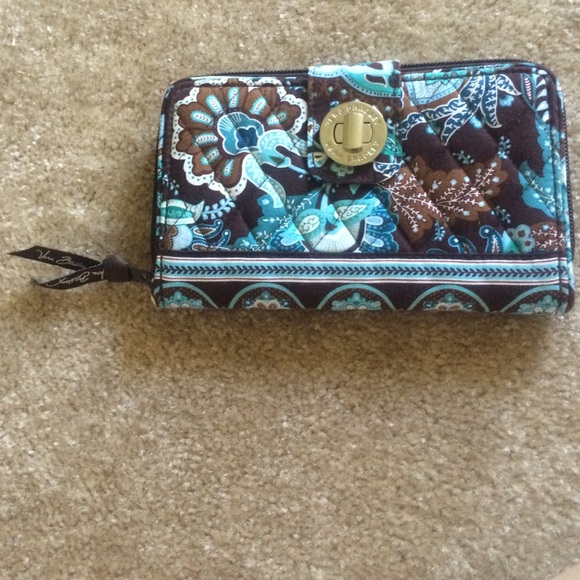 Verabradley Java blue wallet