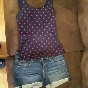 Express peplum top XS