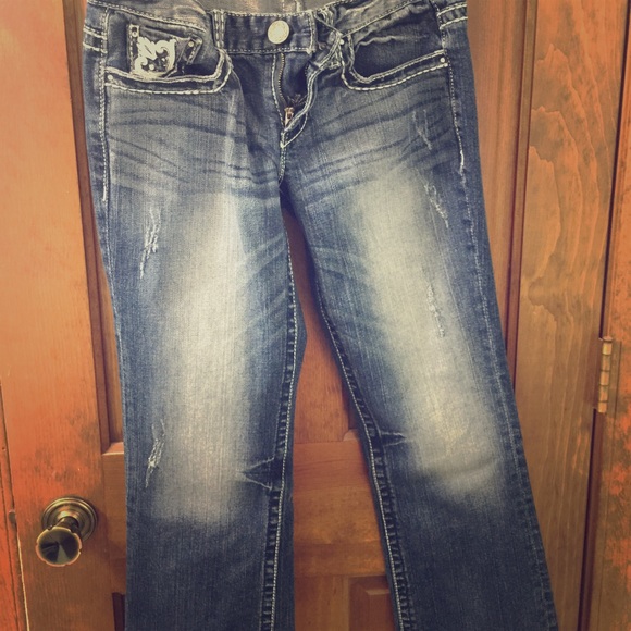 Maurices thick stitch jean