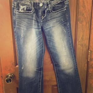 Maurices thick stitch jean