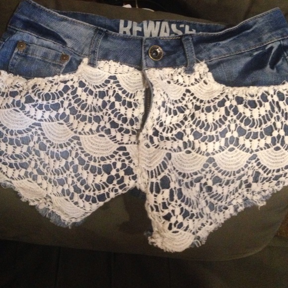 Lacy shorts!