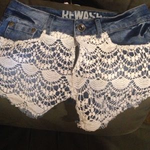 Lacy shorts!