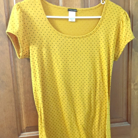 Mustard color top