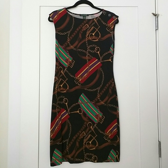 Lauren Ralph Lauren Fitted Dress Size Small