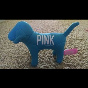 Pink Victoria secret blue dog