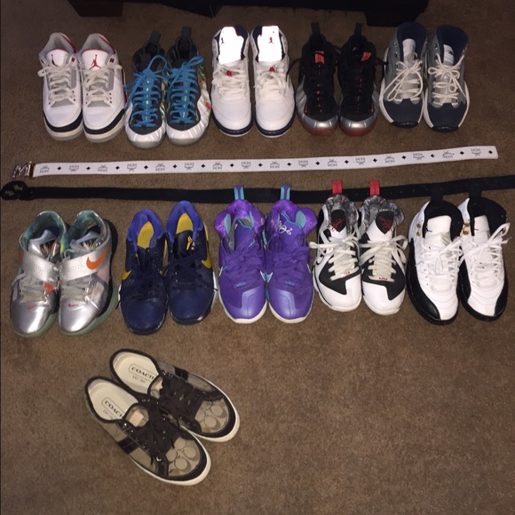 jordans nikes coach mcm