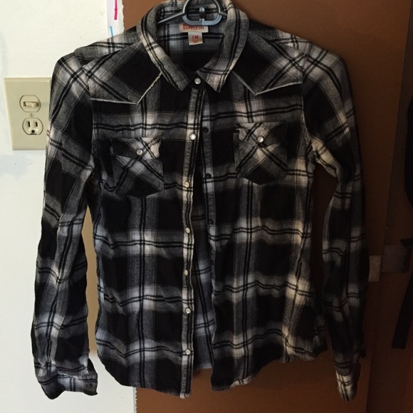 Black and White Flannel