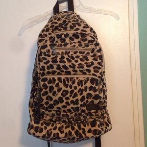 Leopard Print Aeropostale Backpack
